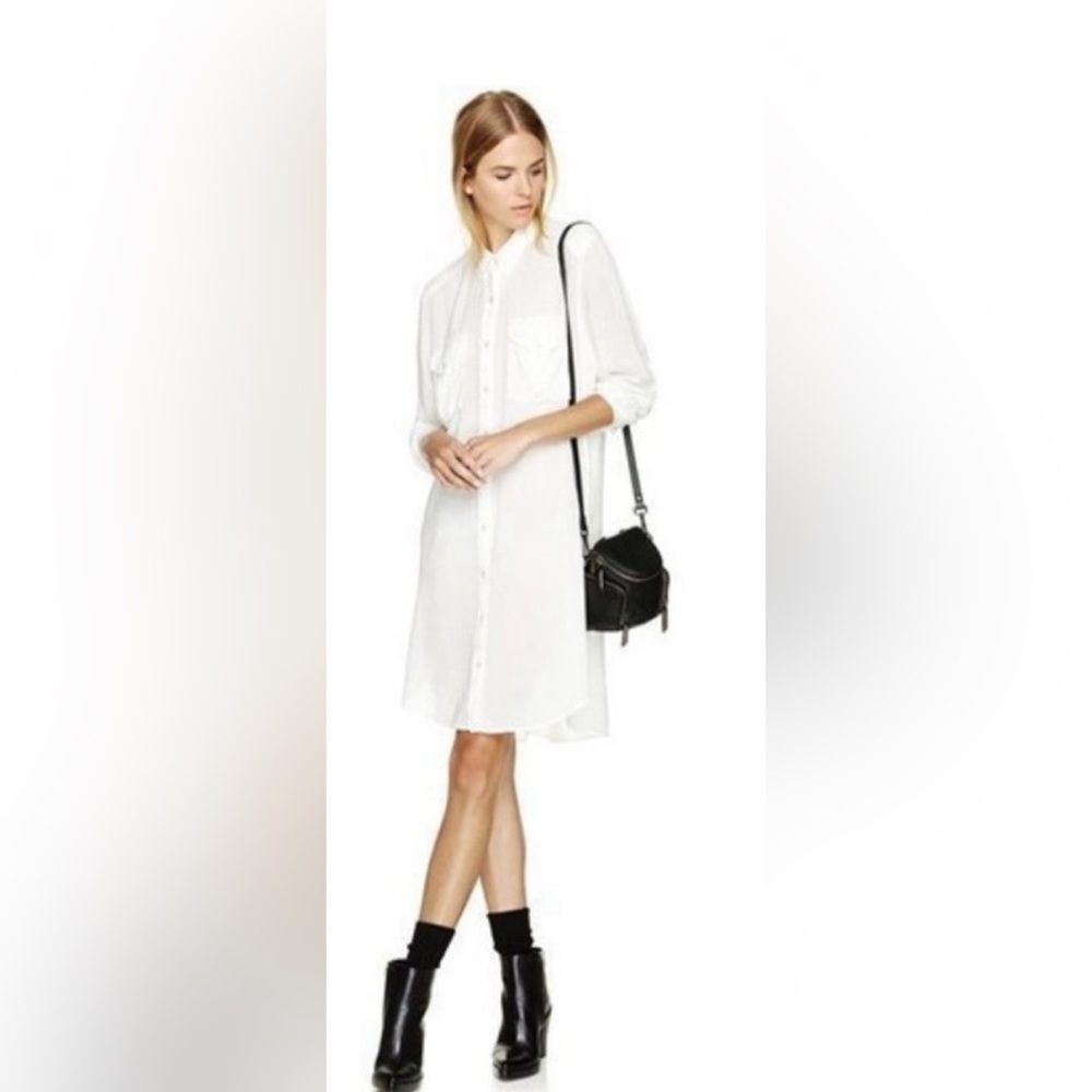 Wilfred Size 2 Brand new White Shirt Dress